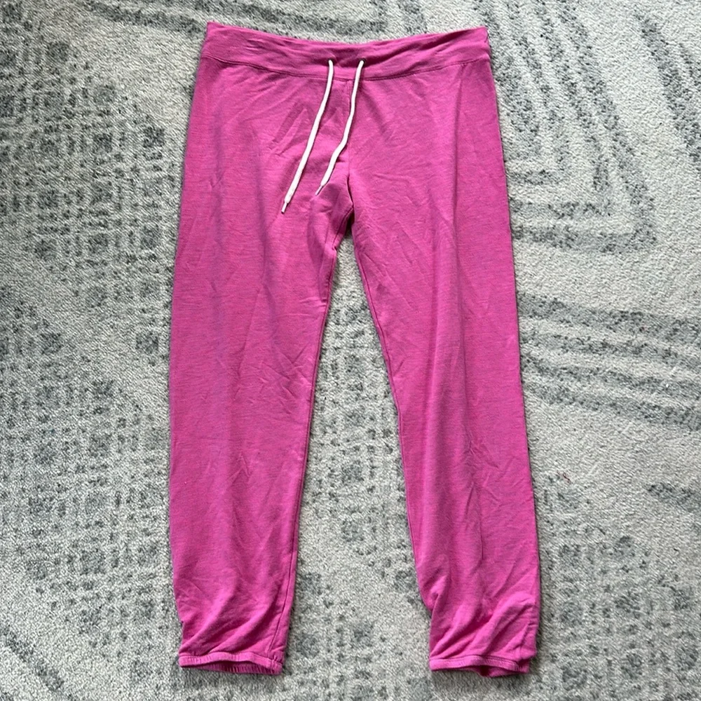 NWT Monrow Super Soft Sweats Acai Joggers - Picture 2 of 7